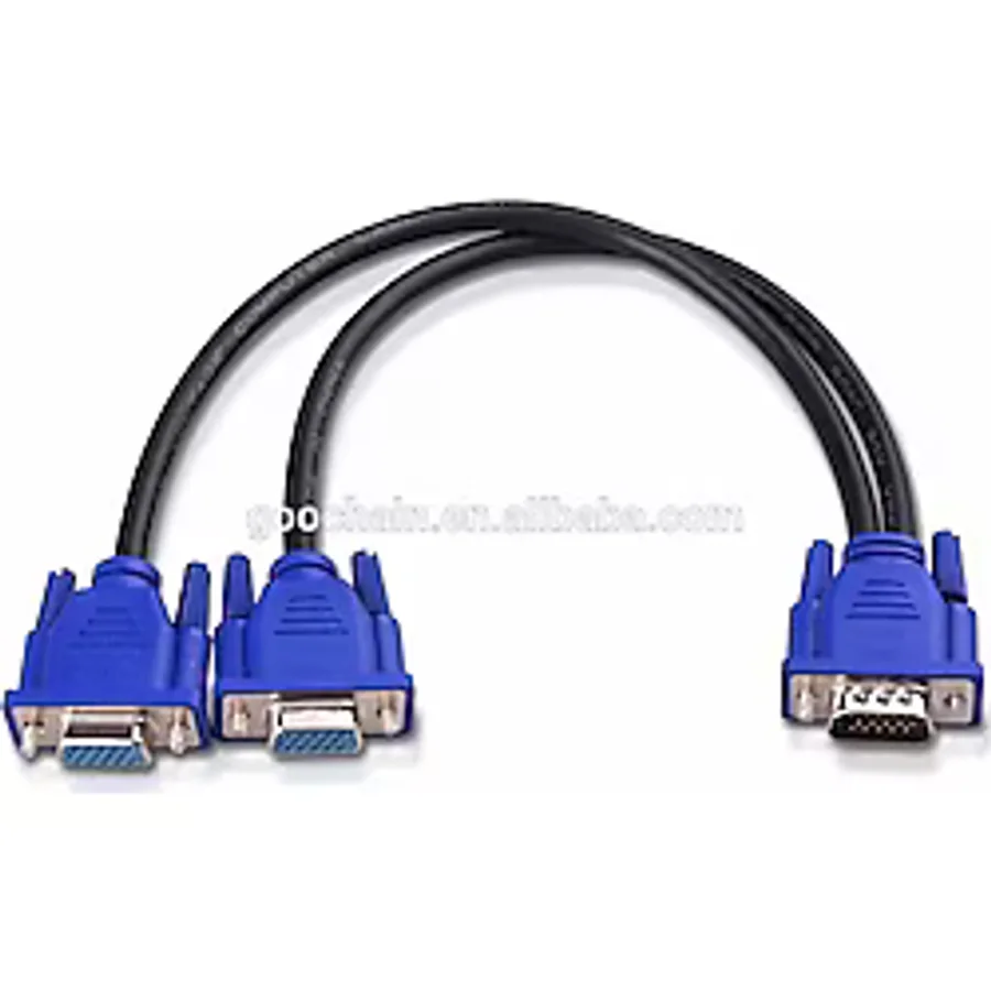 Molix Vga Y Kablo Vga Splitter Kablo 2 Li Vga Çoklayıcı Kablo