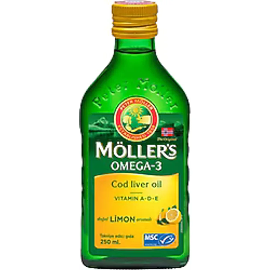 Möllers Omega 3 Balık Yağı 250 ml Şurup