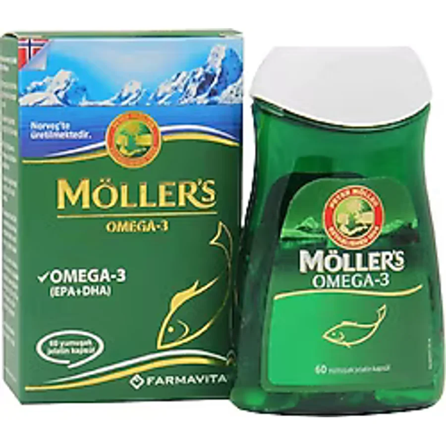 Möllers Omega 3 Balık Yağı 60 Kapsül