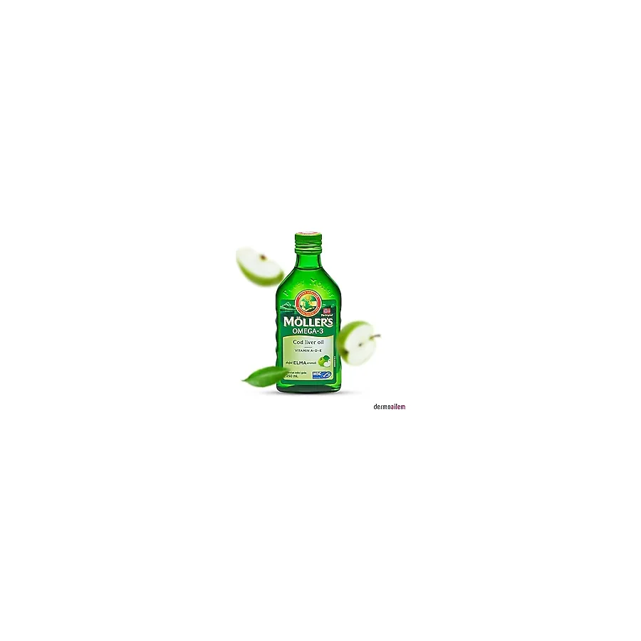 Möllers Omega 3 Elma Aromalı Balık Yağı 250 ml Şurup