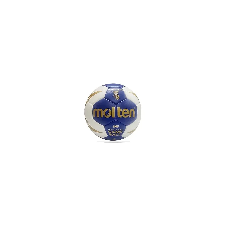 MOLTEN IHF Onaylı Hentbol Maç Topu H3X5001, 3, H3X5001-BW-TR, BEYAZ - SAKS MAVİSİ