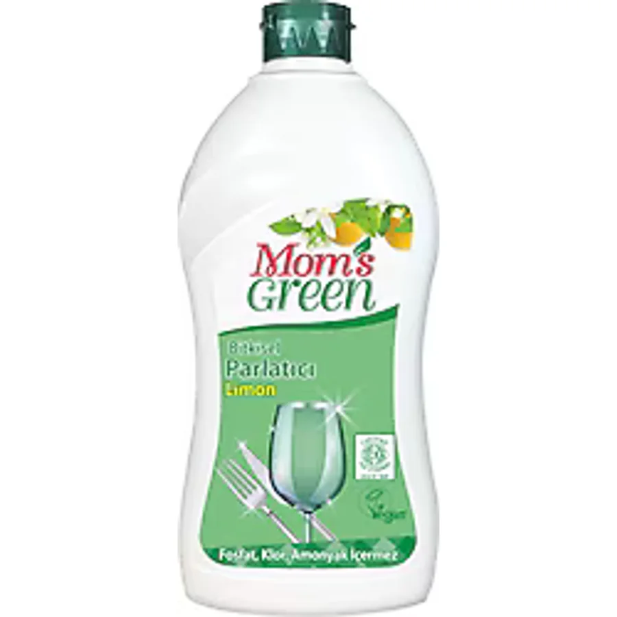 Mom's Green Bitkisel Limonlu 500 gr Bulaşık Makinesi Parlatıcısı