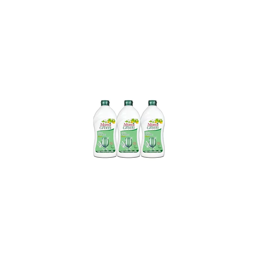 Mom's Green Limonlu Bulaşık Makinesi Parlatıcısı 3 x 500 ML
