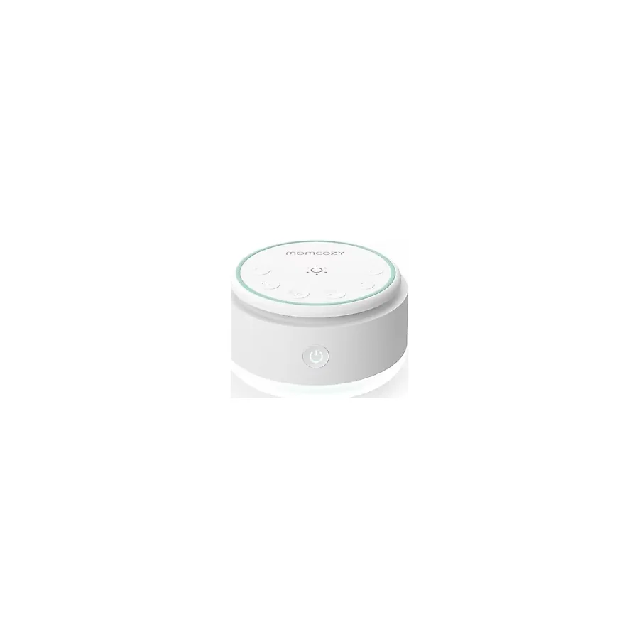 Momcozy Bebek-20 Yatıştırıcı Sesler ve Dokunmatik Işık için Ses Makinesi Çocuklar ve Yetişkinler için Taşınabilir Beyaz Gürültü Uyku Zamanlayıcısı ve Hafıza için İdeal Seyahat Arkadaşı ve Kreş