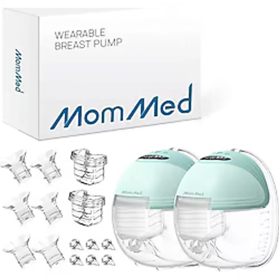 MomMed Elektrikli Göğüs Pompası, 3 Mod, 12 Seviye, Taşınabilir ve Sessiz