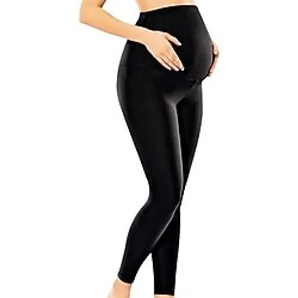 Momslab Kadın Hamile Taytı Pf7011 (Siyah/S/M)