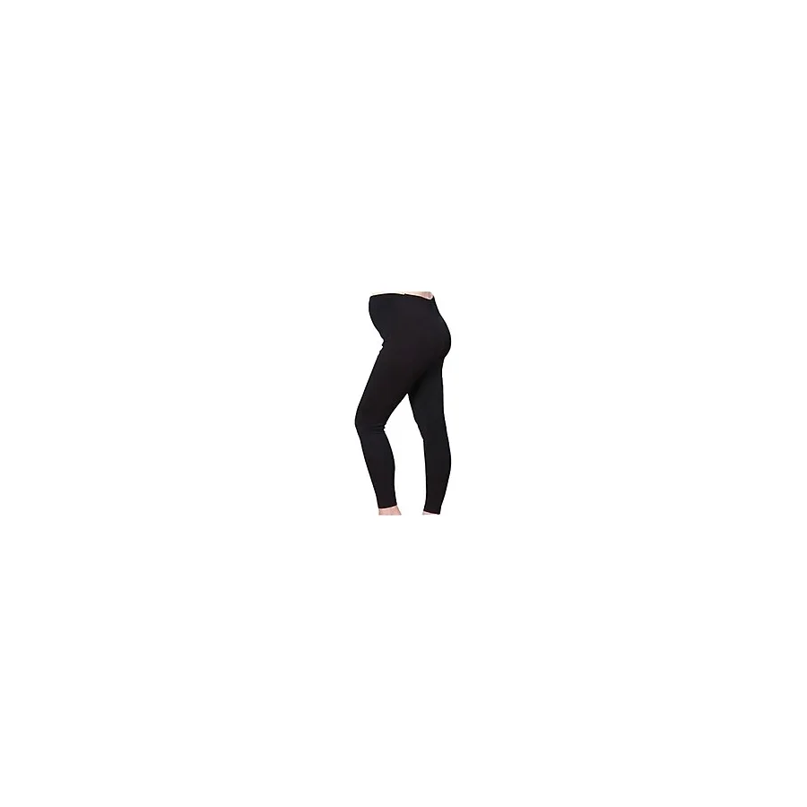 Momslab Kadın Siyah Yüksek Bel Hamile Taytı (SİYAH/XL)