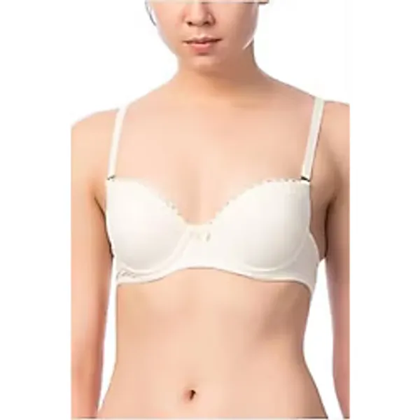 Momslab Soft Cup'lı Sütyen NBB 3591, 75B, 8600078523670, Beyaz, Kadın