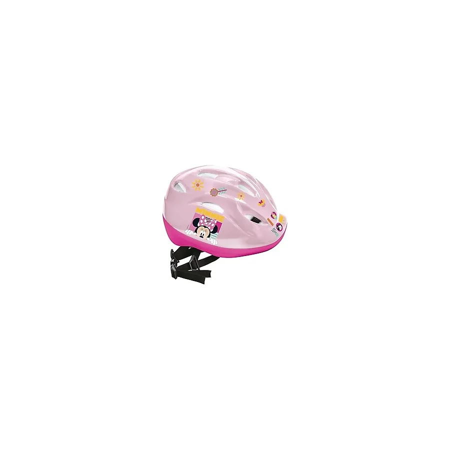 Mondo Toys Minnie Mouse koruyucu kask - ayarlanabilir 52 - 56 cm bisiklet güvenlik kaskı, scooterlar ve kaykaylar için - Disney Minnie tasarımı kızlar için (Model 28747, çok renkli)
