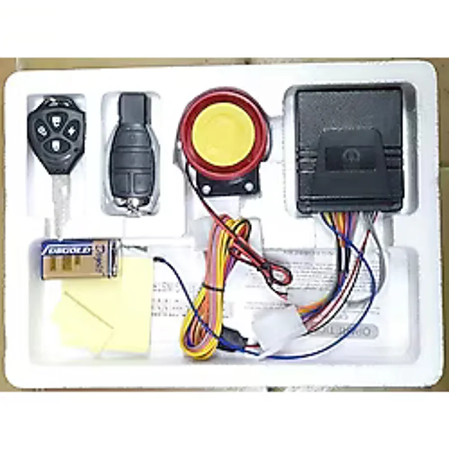monero Motosiklet Alarm Setı Uzaktan Çalıştırmalı Alarm 12v