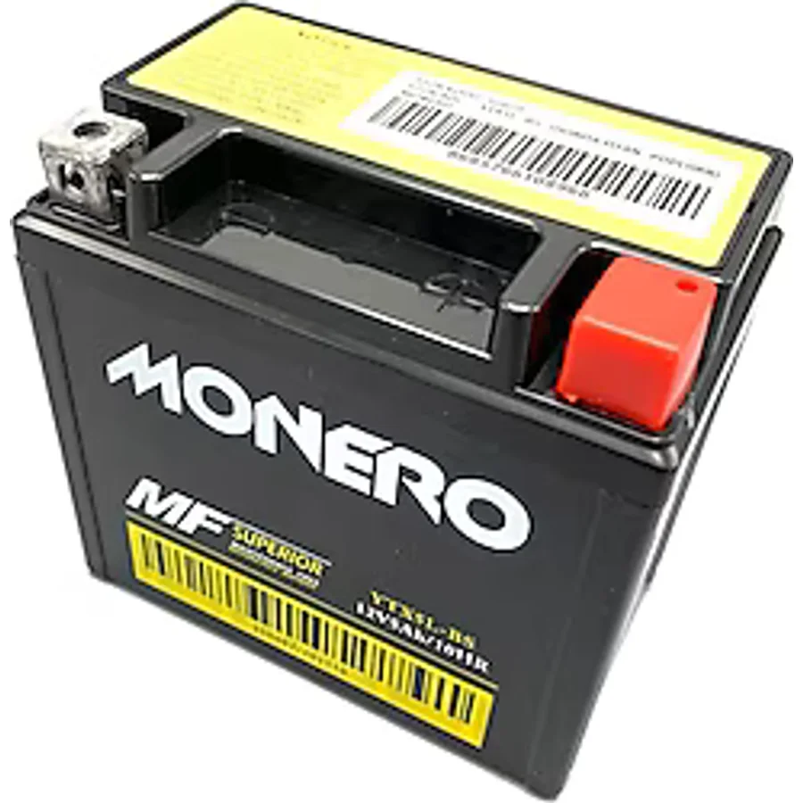 Monero YTX5L-BS MF 12 V 5 Ah Motosiklet Aküsü