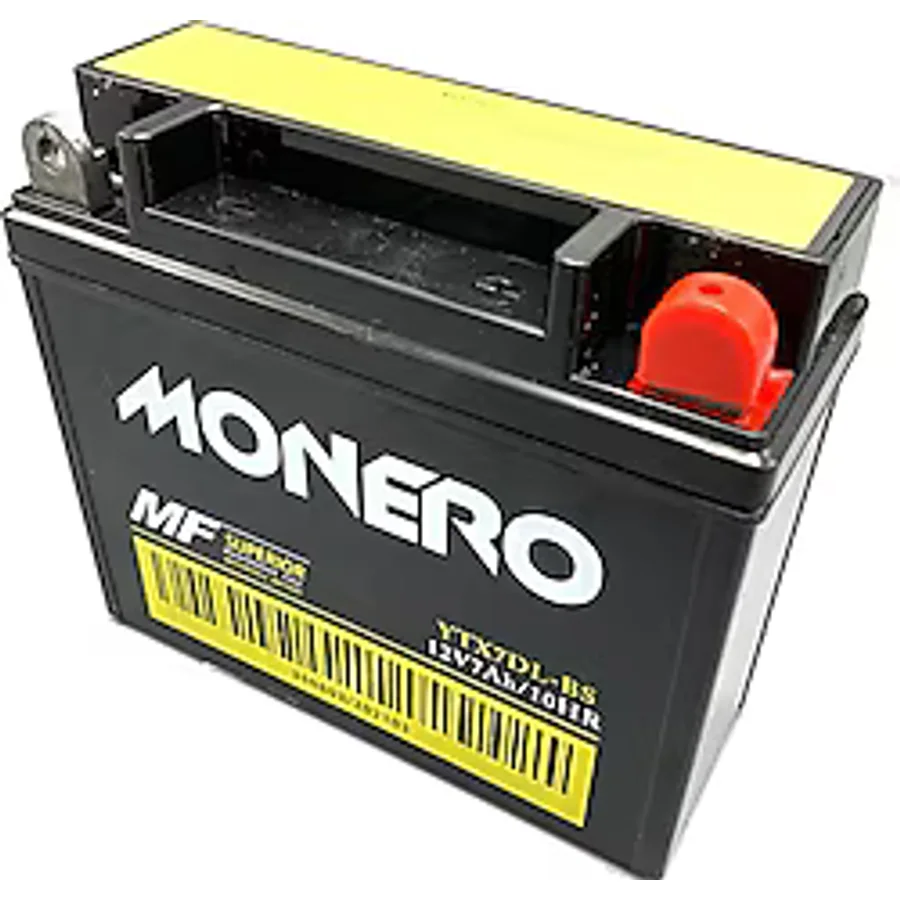 Monero YTX7DL-BS MF 12 V 7 Ah Motosiklet Aküsü