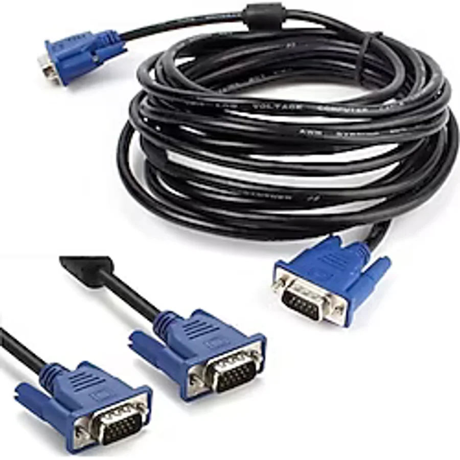 Monitör Kablosu Vga - Vga 3 Metre Vga Kablosu 3 Mt