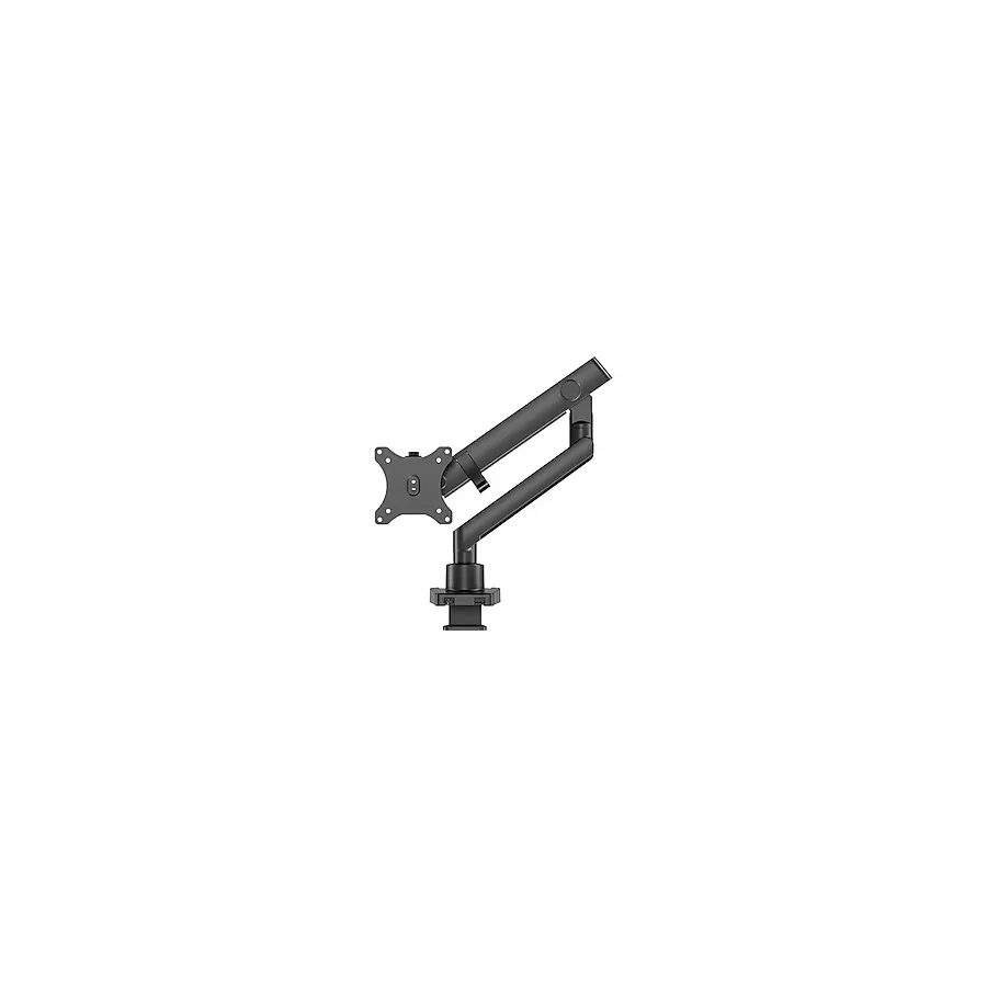 Monitör Tutucu 17 - 35 Ekranlar İçin 12Kg Taşıyabilir, Lcd Led Monitör Tutucu Vesa Monitör Kolları, Eğilebilir Döndürülebilir Kablo Kılavuzlu Ergonomik Ekran Tutucu - Siyah