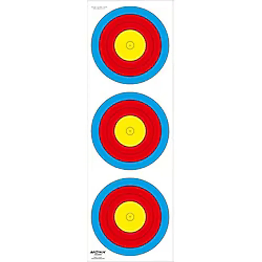 Monk Hedef Kağıdı 3X20 cm Spot CP 10'lu Paket Dayanıklı Yapı ile Atış Becerilerinizi Geliştirin