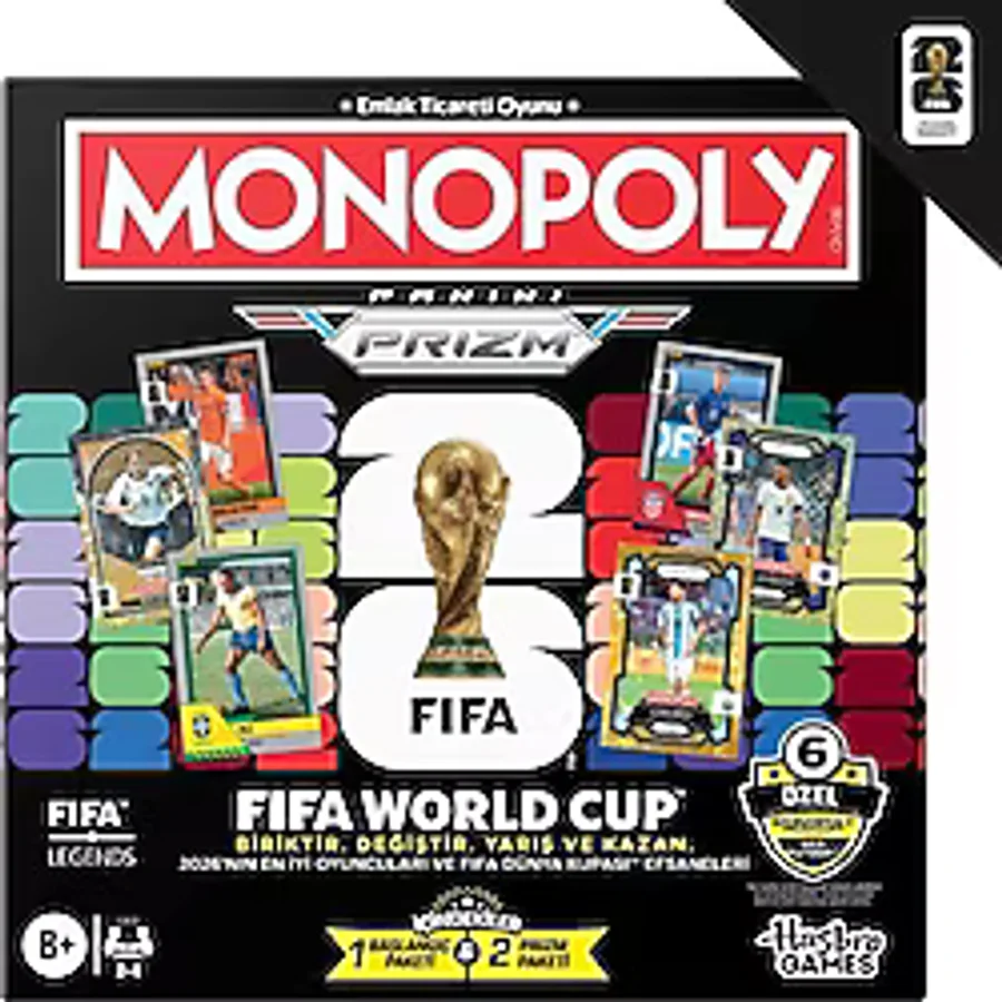 Monopoly FIFA World Cup 2026 Panini Prizm Edisyonu G2633
