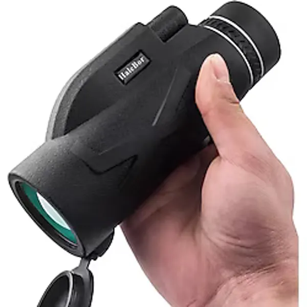 Monozone 80X100 Yüksek Çözünürlüklü Dürbün Ultra Zoom Tek Göz Monoküler Teleskop Telefon Tutucu Taşıma Çantalı Tripotlu