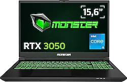 Monster Abra A5 V21.6.6 i5-13420H 8 GB 500 GB SSD RTX3050 15.6" FreeDOS Full HD Gaming Laptop