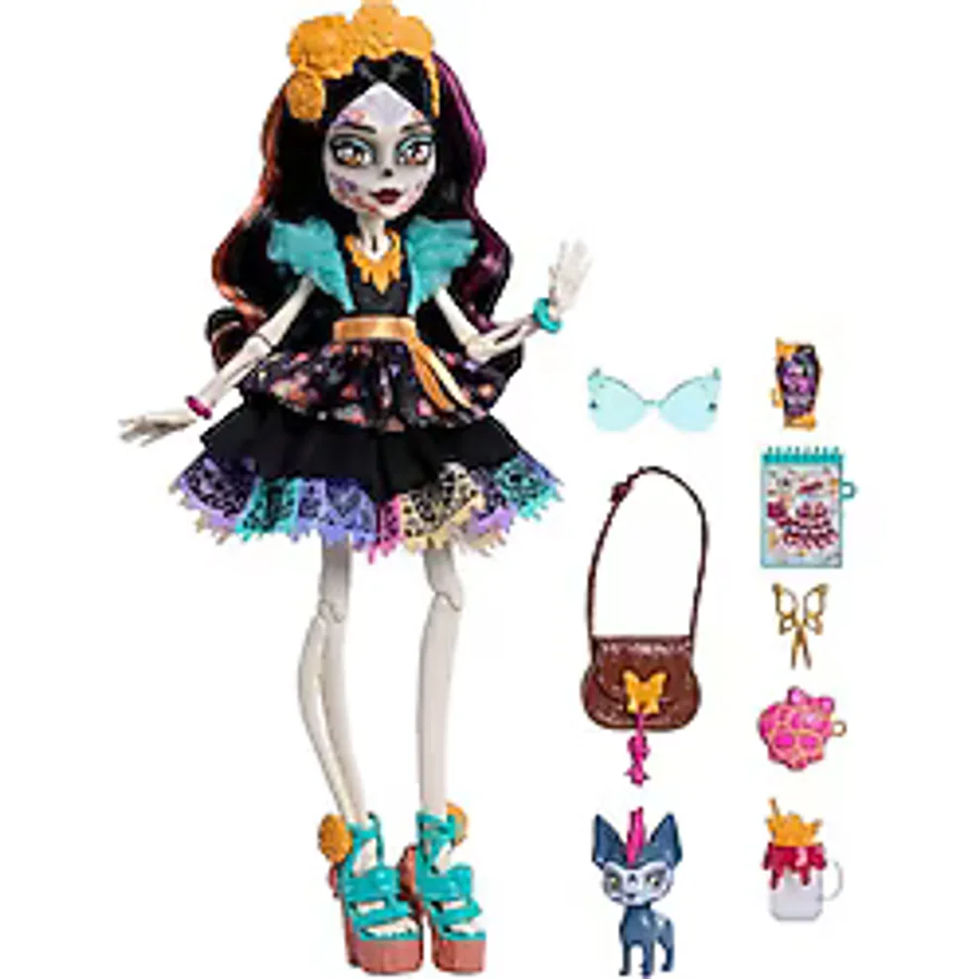 Monster High Ana Karakter Skelita Calavera Bebeği HPD53-JHK34