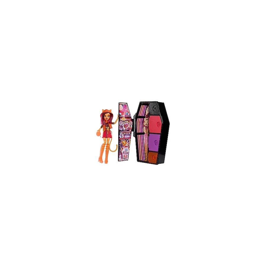 Monster High Neon Frights Toralei Model Bebek Çok Renkli Aksesuarlarla Eğlenceli Oyun HNF80