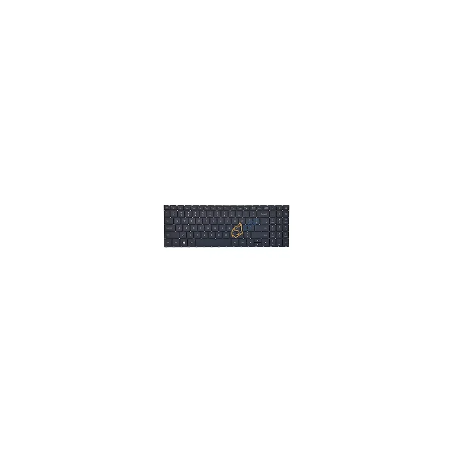 Monster Huma H5 V3.2 Uyumlu Notebook Klavyesi, Laptop Tuş Takımı (Siyah TR) ışıklı