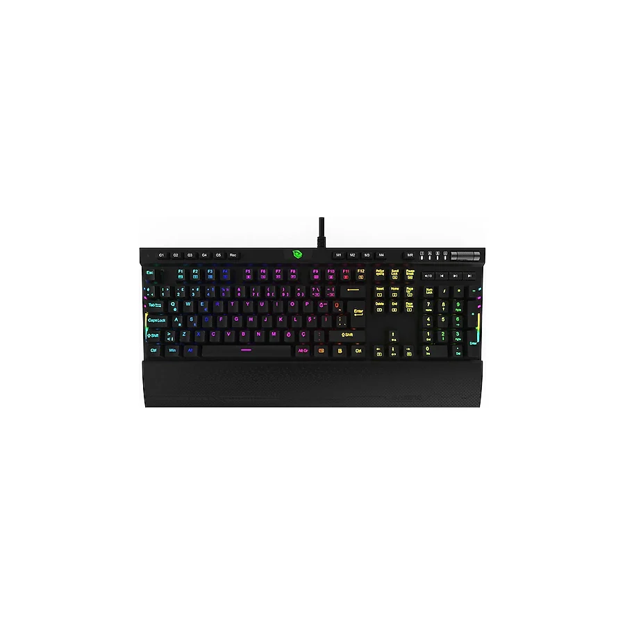 Monster Pusat K3 Pro RGB Red Switch Kablolu Mekanik Oyuncu Klavyesi