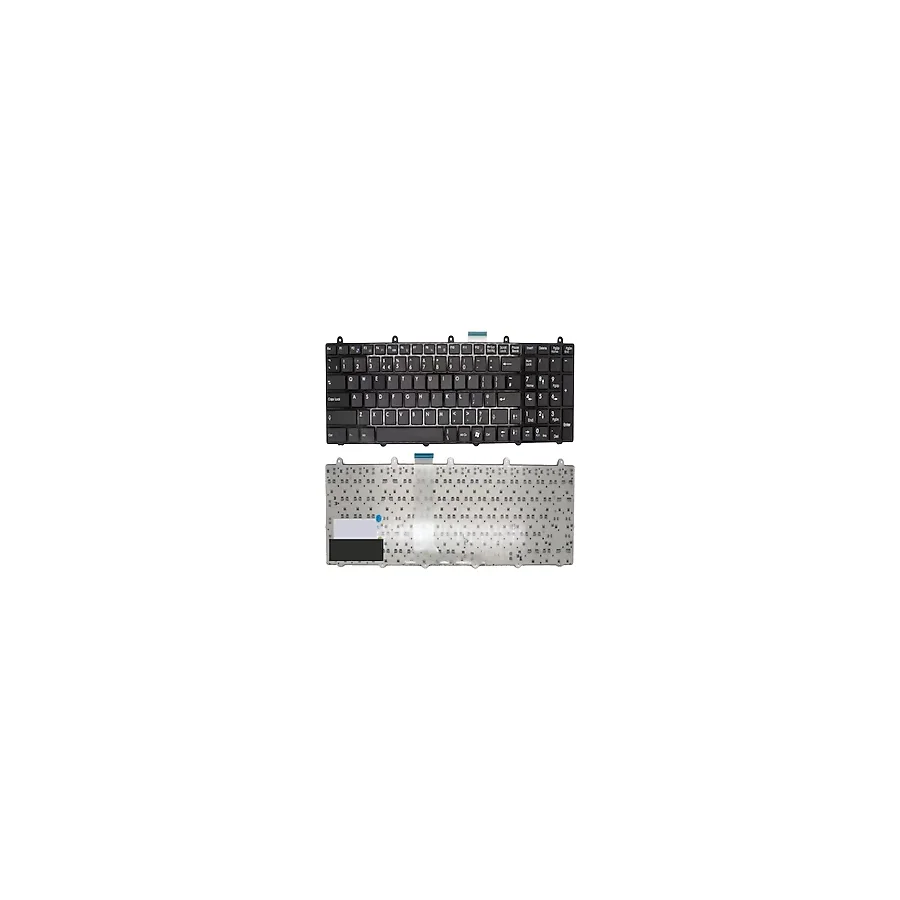 Monster Tulpar T7 V2.4 Uyumlu Notebook Klavyesi, Laptop Tuş Takımı (Siyah Tr) Işıklı