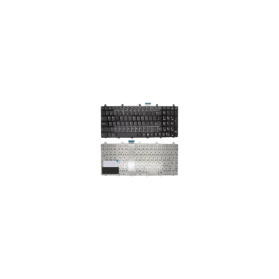 Monster Tulpar T7 V2.7 Uyumlu Notebook Klavyesi, Laptop Tuş Takımı (Siyah Tr) Işıklı