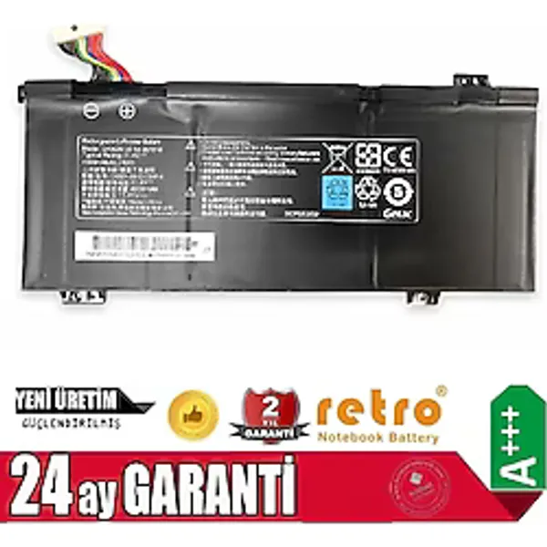 Monster Tulpar T7 V20.1.1 Notebook Bataryası, Laptop Pili - 3cell
