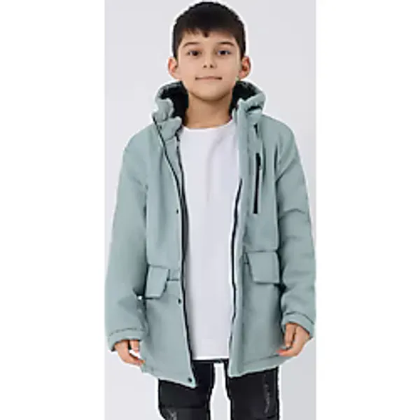Montland Spor Erkek Çocuk Taş İçi Kürklü Su ve Rüzgar Geçirmez Kapüşonlu 3 Cep Kışlık Mont & Kaban & Parka