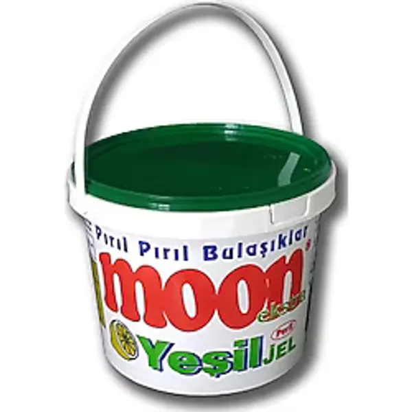 Moon Limon Kokulu Yeşil Elde Bulaşık Jeli - Jel Deterjan - 1.3 Kg. - Bidon