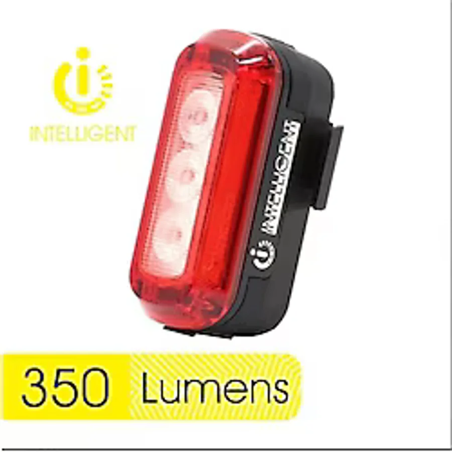Moon Sirius Pro 350 Lümen Usb Şarjlı Bisiklet Arka Lamba 2025 Yeni Model Siyah