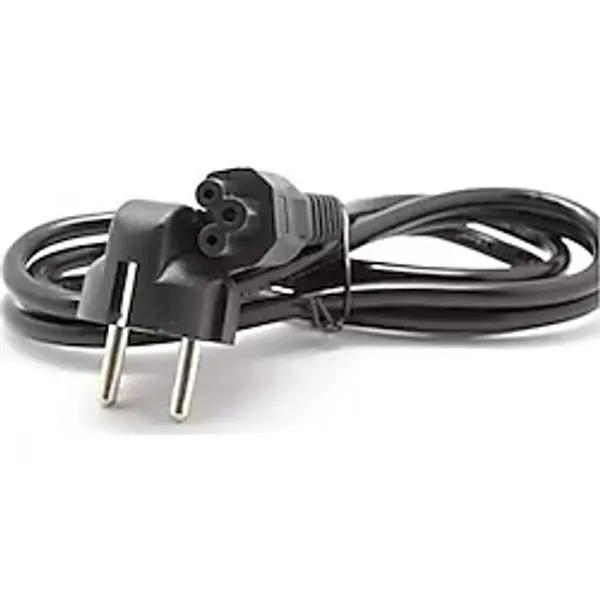 moonkip 1.5 Metre C5 Yonca Güç Kablosu 10A 250V (3x0.75mm2) Laptop Notebook Adaptör TV Monitör Yazıcı