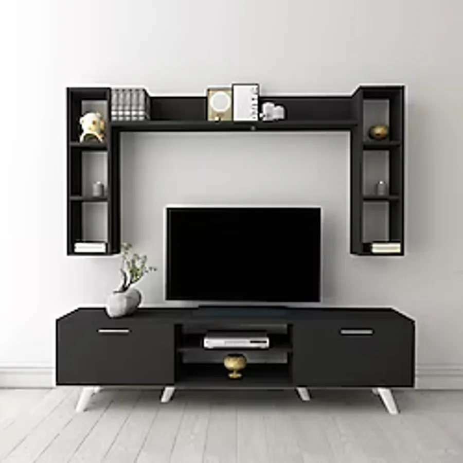 Moonlife İstanbul Dolaplı Kapaklı TV Ünitesi
