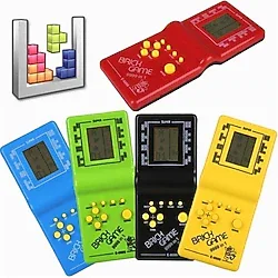 MoonsS Nostalji Oyuncak El Atarisi Orjinal Tetris Brick Game Kırmızı Renk