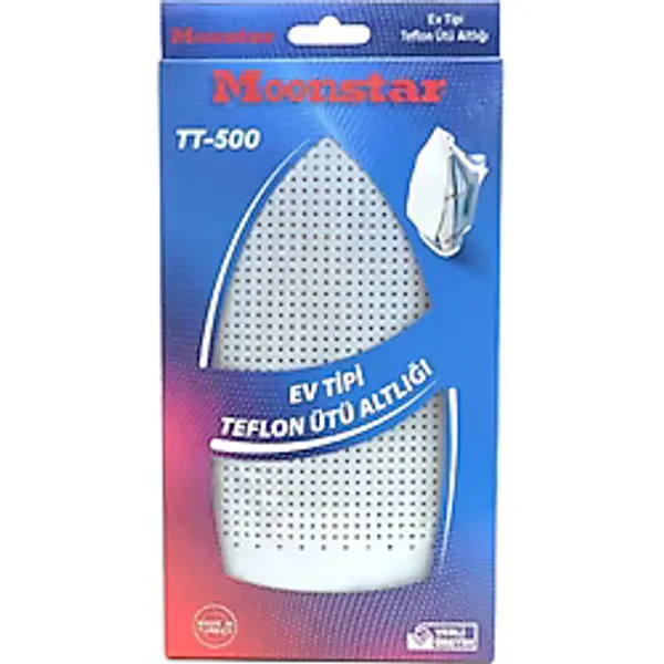 Moonstar Aile Ütü Teflonu (Ütü Altlığı) Ev Ütüleri İçin Yüksek Kalite Ve Kumaşlar İçin Rahatlık Beyaz