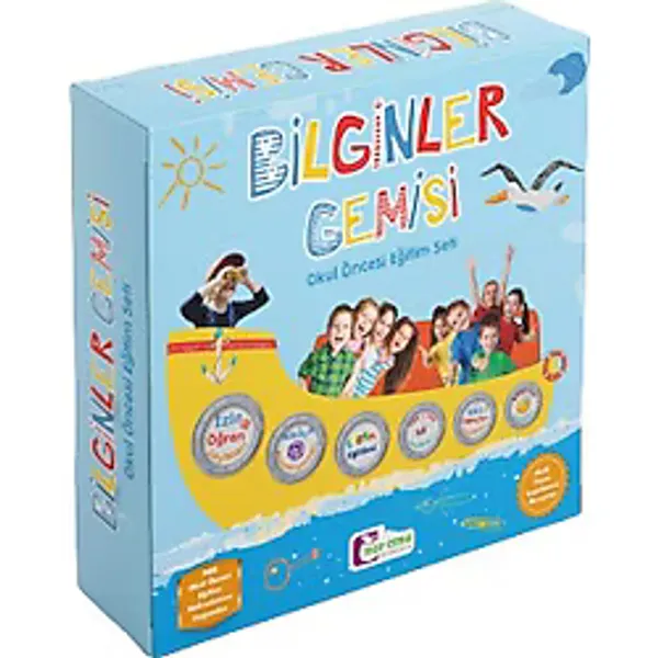 Mor Elma Yayıncılık Bilginler Gemisi 4-5 Yaş Okul Öncesi Eğitim Seti