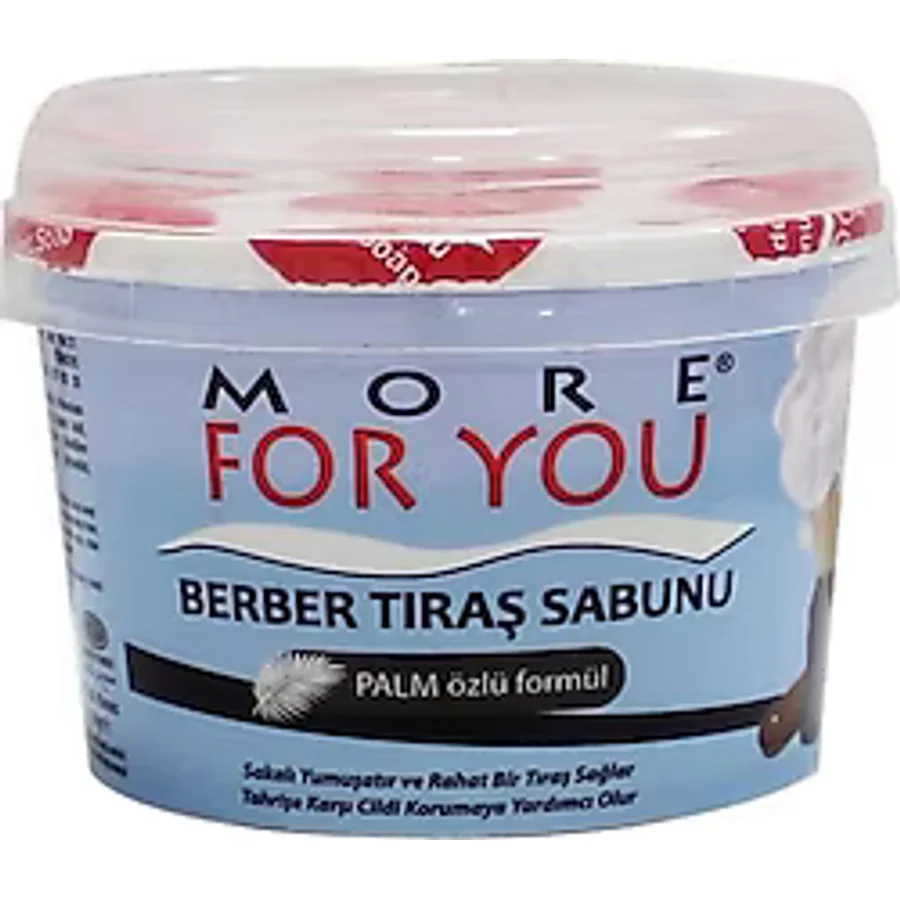 More For You Palm Özlü Berber 140 gr Tıraş Sabunu