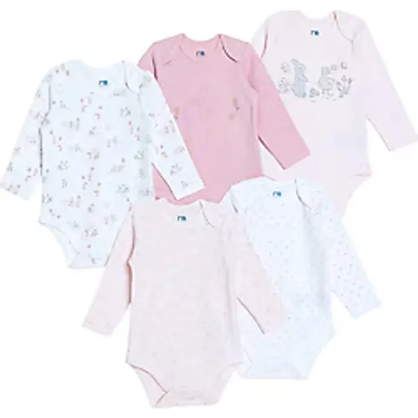 Mothercare Kız Bebek Body Çıtçıtlı Zarf Yaka Uzun Kol 12-2 Yaş