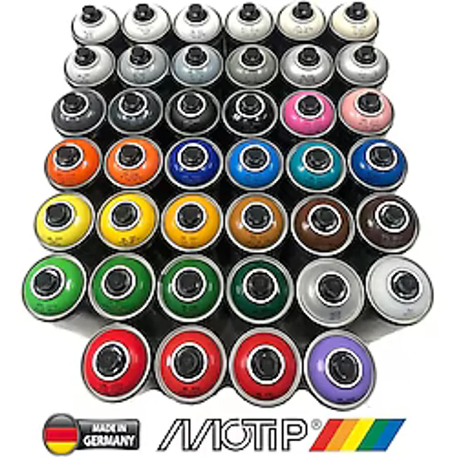 Motip Carat 9010 Parlak Beyaz Sprey Boya 400 ML