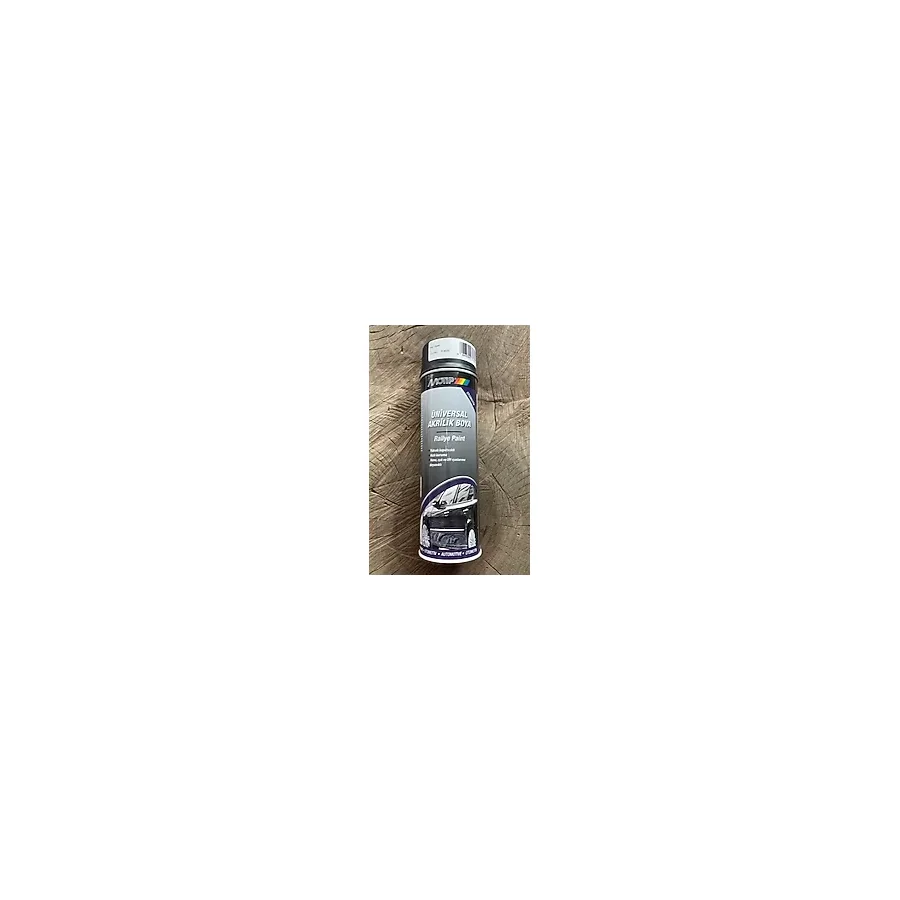 Motip Mat Siyah Boya Sprey Tampon Boyası Sprey Oto Boyası 500 ml