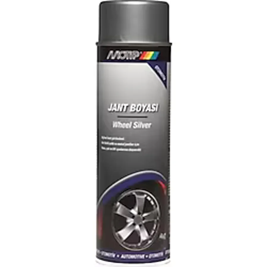 Motip Üniversal Akrilik Gümüş Jant Boyası Spreyi 500 ML