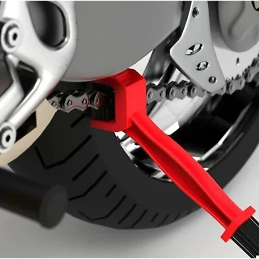 Motoanl Motosiklet Ve Bisiklet Zincir Temizleme Fırçası Kolay Kullanıım