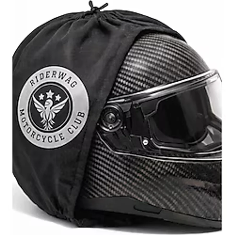Motobike Jeans Kask Taşıma ve Koruma Çantası - Siyah