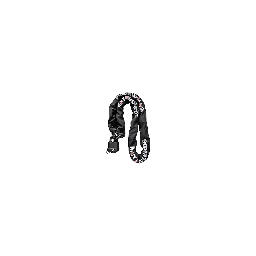 Motoguards Strong Grade 10 Kesilmez Motosiklet Zinciri (150 Cm) + Pvc Kaplamalı Marine Asma Kilit