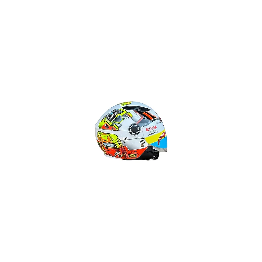 Motohat Motosiklet CRN ÇOCUK KASK ECE22.06 BELGELİ (ÇANTA VE STICKER HEDİYELİ)