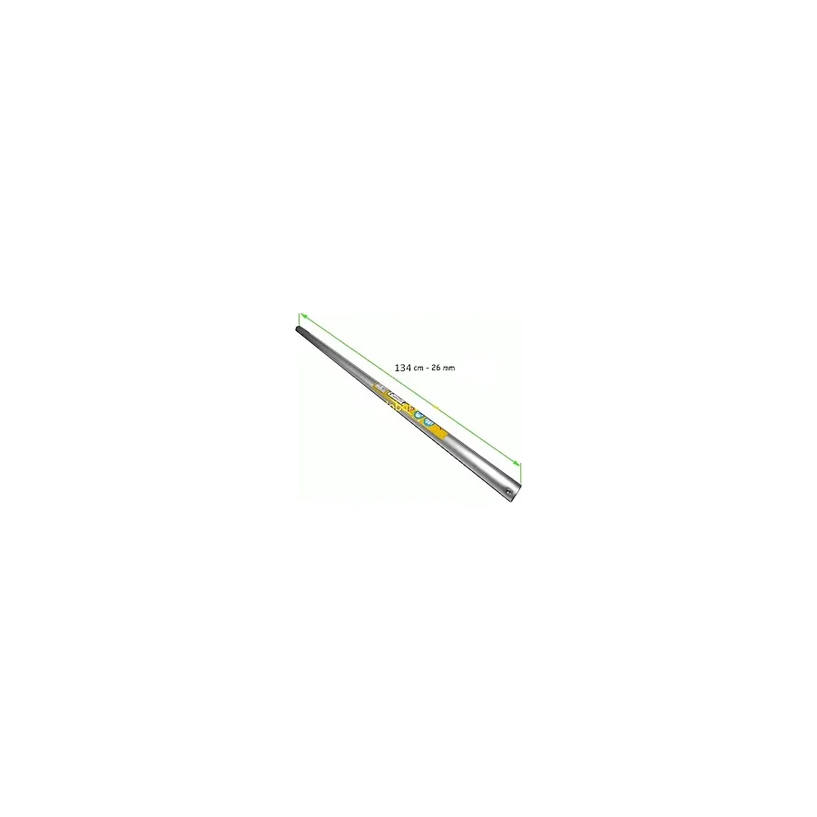 Motorlu Tırpan Şaft Borusu Sırt Tipi 26 Mm 134 Cm