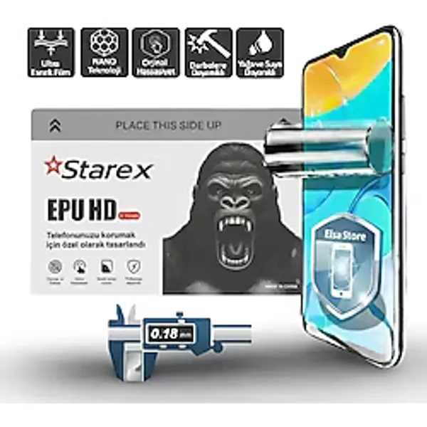 Motorola Edge 70 Fusion Uyumlu Nano Ekran Koruyucu Ultra İnce Epu - 0.18 Mm Hd Starex