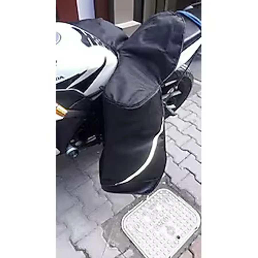 MOTORSİKLET DİZ ÖRTÜSÜ 4 KATLI SU GEÇİRMEZ VİTESLİ MOTORLAR İÇİN
