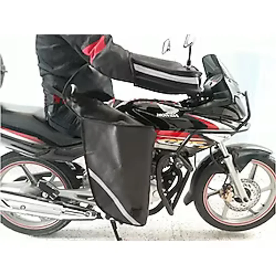 MOTORSİKLET VİTESLİ DİZ KORUMA ÖRTÜSÜ VE EL KORUMA TAKIMI